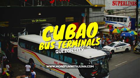 cul bus terminal cubao|Cubao Bus Terminal .